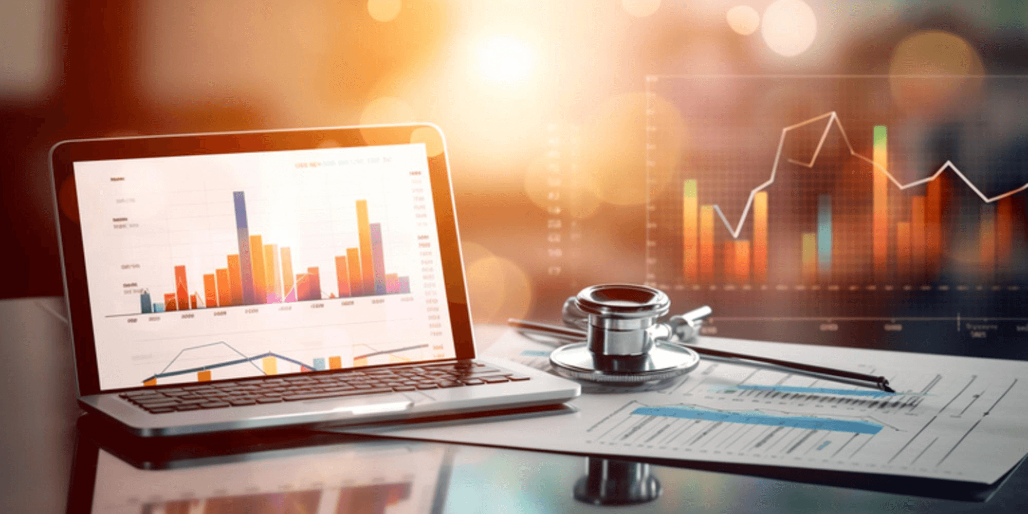 Diagrama financiero B2B de salud preventiva